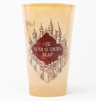 Glass Harry Potter - Marauders Map