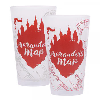 Glass Harry Potter - Marauders Map