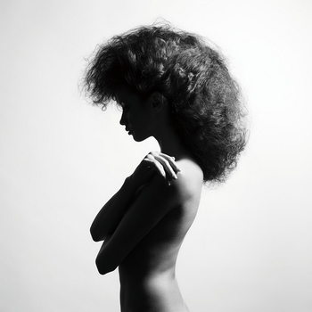 Black Silhouette Glassbilder