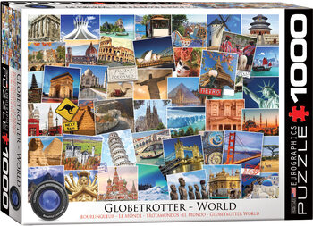 Puzzel Globetrotter World