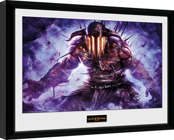 Ingelijste poster God of War - Hades