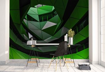 Ταπετσαρία τοιχογραφία  Green Offices