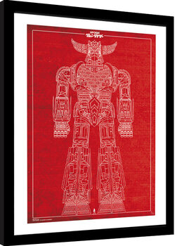 Poster encadré Grendizer - Grendizer‘s plans