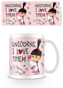 Bögre Gru 3 - Unicorns I Love them