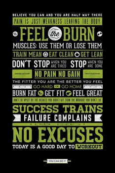 Αφίσα  Gym - Motivational