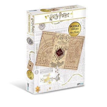 Puzzle Harry Potter - A tekergők térképe
