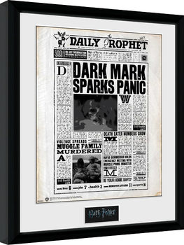 Ingelijste poster Harry Potter - Daily Prophet