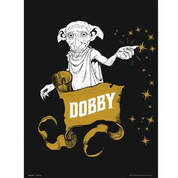 Umělecký tisk Harry Potter - Dobby