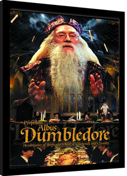 Rámovaný plakát Harry Potter - Dumbledore