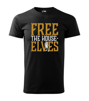 T-skjorte Harry Potter - Free the House Elves