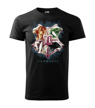 T-skjorte Harry Potter - Hogwarts Logo
