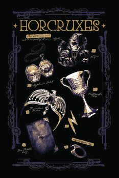 Samolepka Harry Potter - Horcruxes