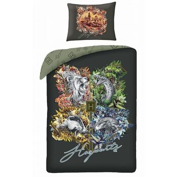 Bed sheets Harry Potter - Houses