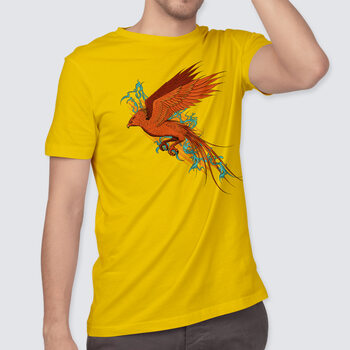 T-shirt Harry Potter - Phoenix Fawkes
