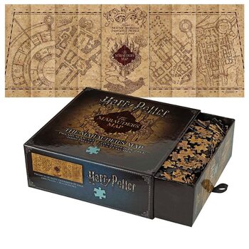 Puzzle Harry Potter - Pobertův plánek