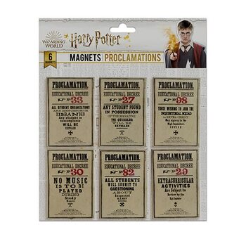 Aimant Harry Potter - Proclamations