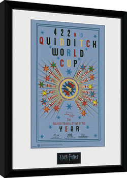Rámovaný plakát Harry Potter - Quidditch World Cup 2