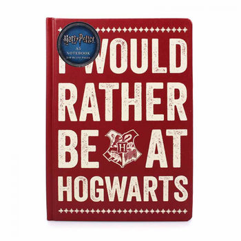 Σημειωματάριο  Harry Potter - Rather Be At Hogwart