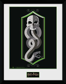 Rámovaný plakát Harry Potter - Skull