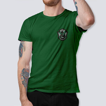 Тениска Harry Potter - Slytherin Logo 07