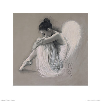 Hazel Bowman - Angel Wings IV Festmény reprodukció