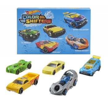 Toy Hot Wheels - 5pcs English Color Shifters Asst