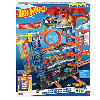 Toy Hot Wheels - City Garage with Dragon