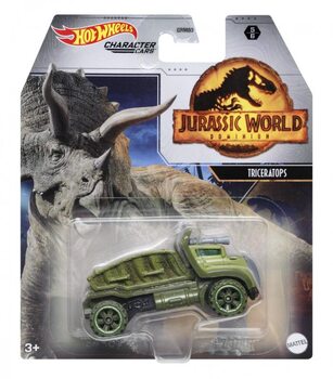 Zabawka Hot Wheels - Jurassic World Car Asst