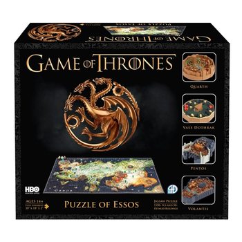 Puzzle Hra o Trůny (Game of Thrones) - Essos 4D Cityscape