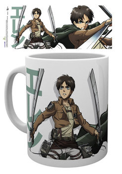 Hrnček Attack on Titan (Shingeki no kyojin) - Eren Duo