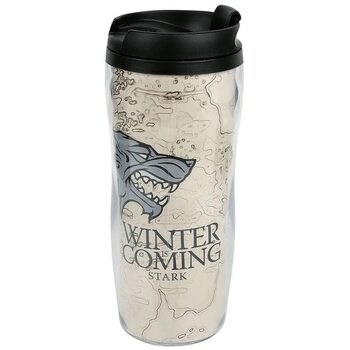 Cestovní hrnek Hra o Trůny (Game of Thrones) - Winter is coming