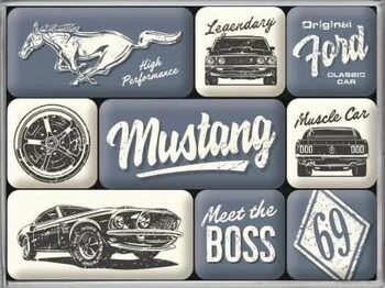 Mágnes Ford - Mustang - 1969 - The Boss
