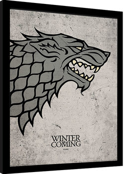 Poster incorniciato Il Trono di Spade - Stark