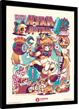 Zarámovaný plakát Ilustrata - Nyanderthal