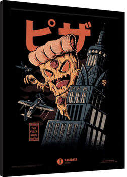 Zarámovaný plakát Ilustrata - The Pizza King