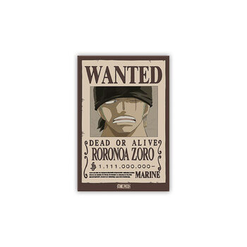 Imán One Piece - Wanted Zero