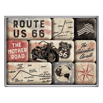 Imán Route 66 - Bike Map