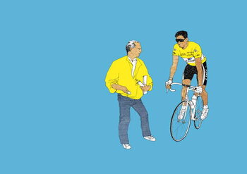 Sticker Plakat Indurain, 2014