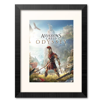 Ingelijste poster Assassins Creed Odyssey- One Sheet