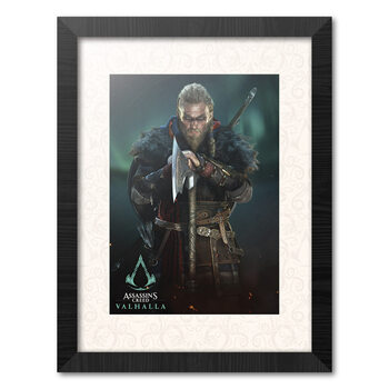 Ingelijste poster Assassins Creed: Valhalla