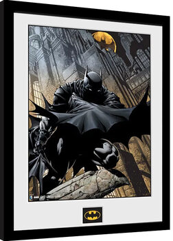 Ingelijste poster Batman Comic - Stalker