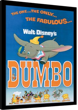 Ingelijste poster Dumbo - The Fabulous
