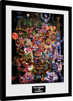 Ingelijste poster Five Nights At Freddy's - Ultimate Group