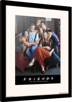 Ingelijste poster Friends - Characters