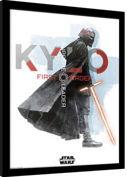 Ingelijste poster Star Wars: Episode IX - The Rise of Skywalker - Kylo Ren