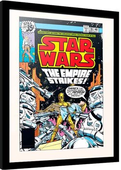 Ingelijste poster Star Wars - The Empire Strikes!