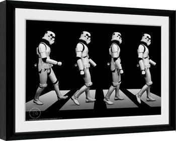 Ingelijste poster Stormtrooper - Crossing