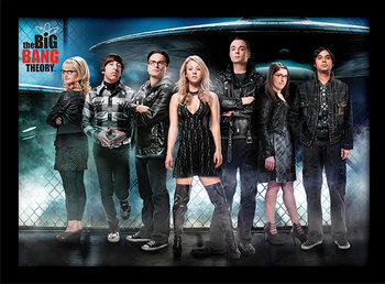  The Big Bang Theory - UFO Ingelijste poster