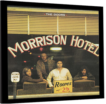 Ingelijste poster The Doors - Morrison Hotel