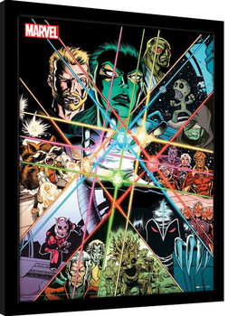 Ingelijste poster The Guardians of the Galaxy - Infinite Universal Possibilities